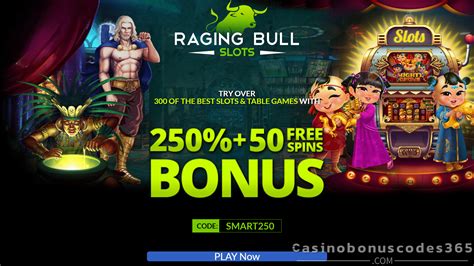 raging bull casino free spin codes